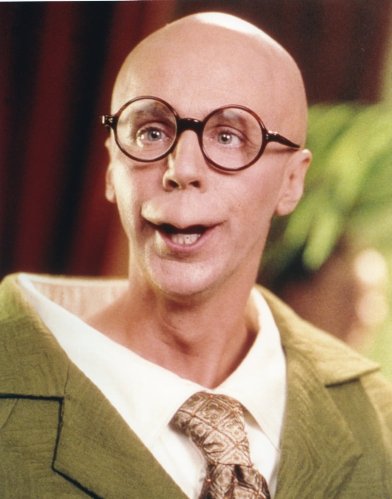 Dana Carvey looking funny in a brown coat photo print