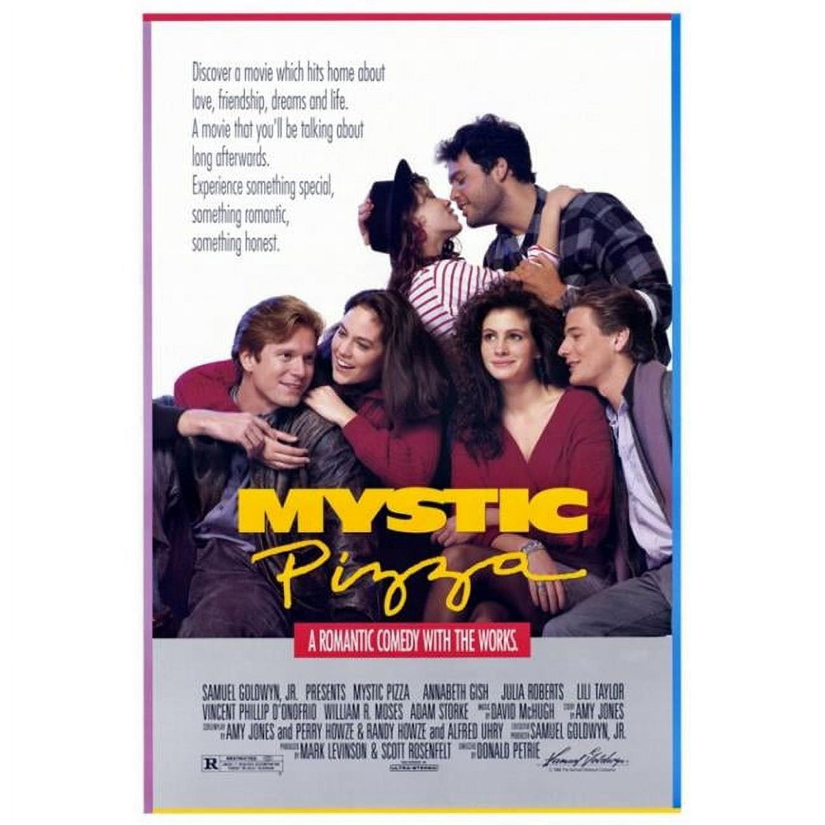 Mystic Pizza Movie Poster Print 27x40 featuring iconic film imagery