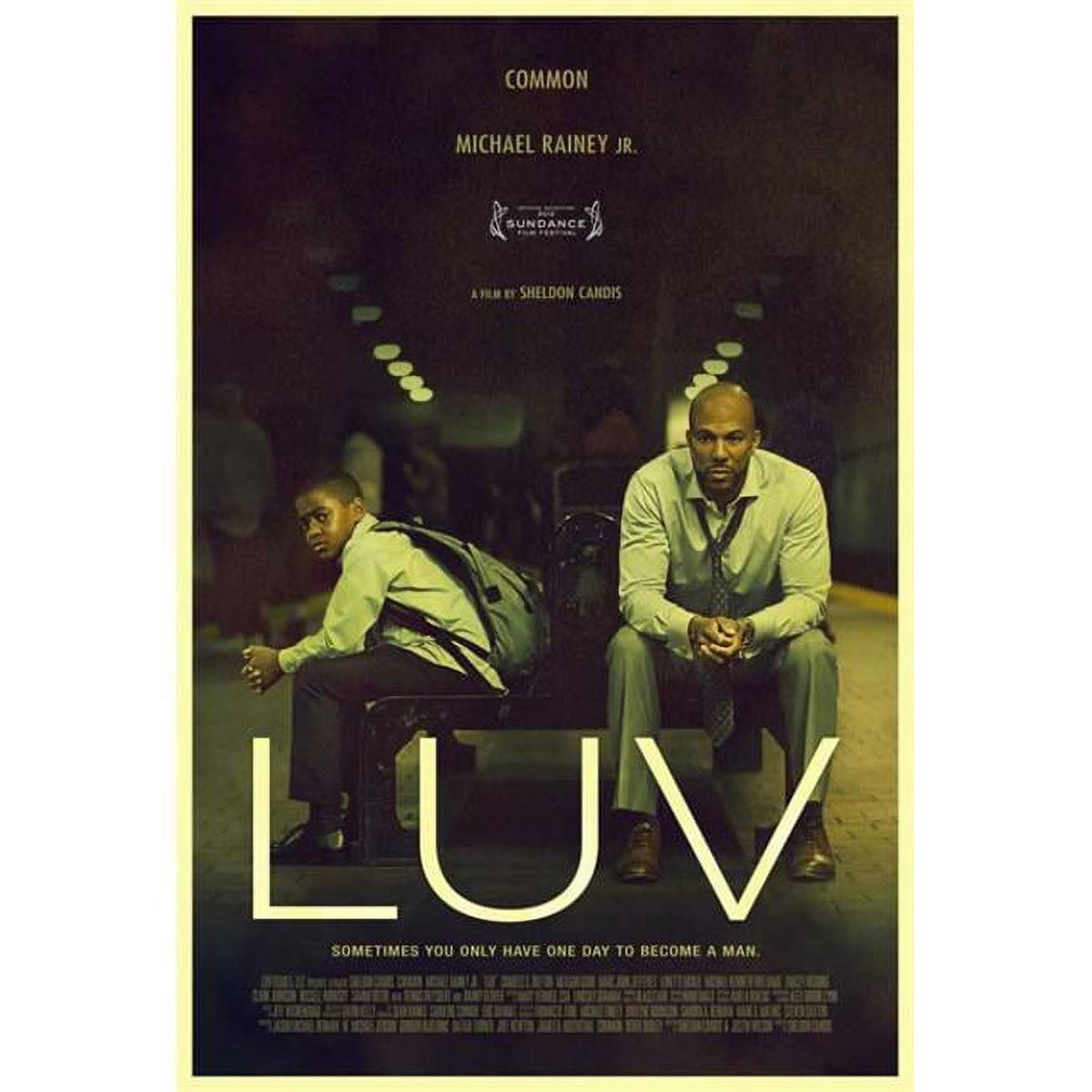 LUV Movie Poster Print - 27x40 size, vibrant colors and artistic design.