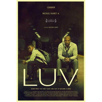 LUV Movie Poster Print - 27x40 size, vibrant colors and artistic design.