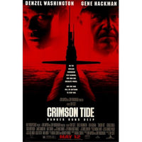 Crimson Tide Movie Poster 11x17 print featuring iconic film imagery.
