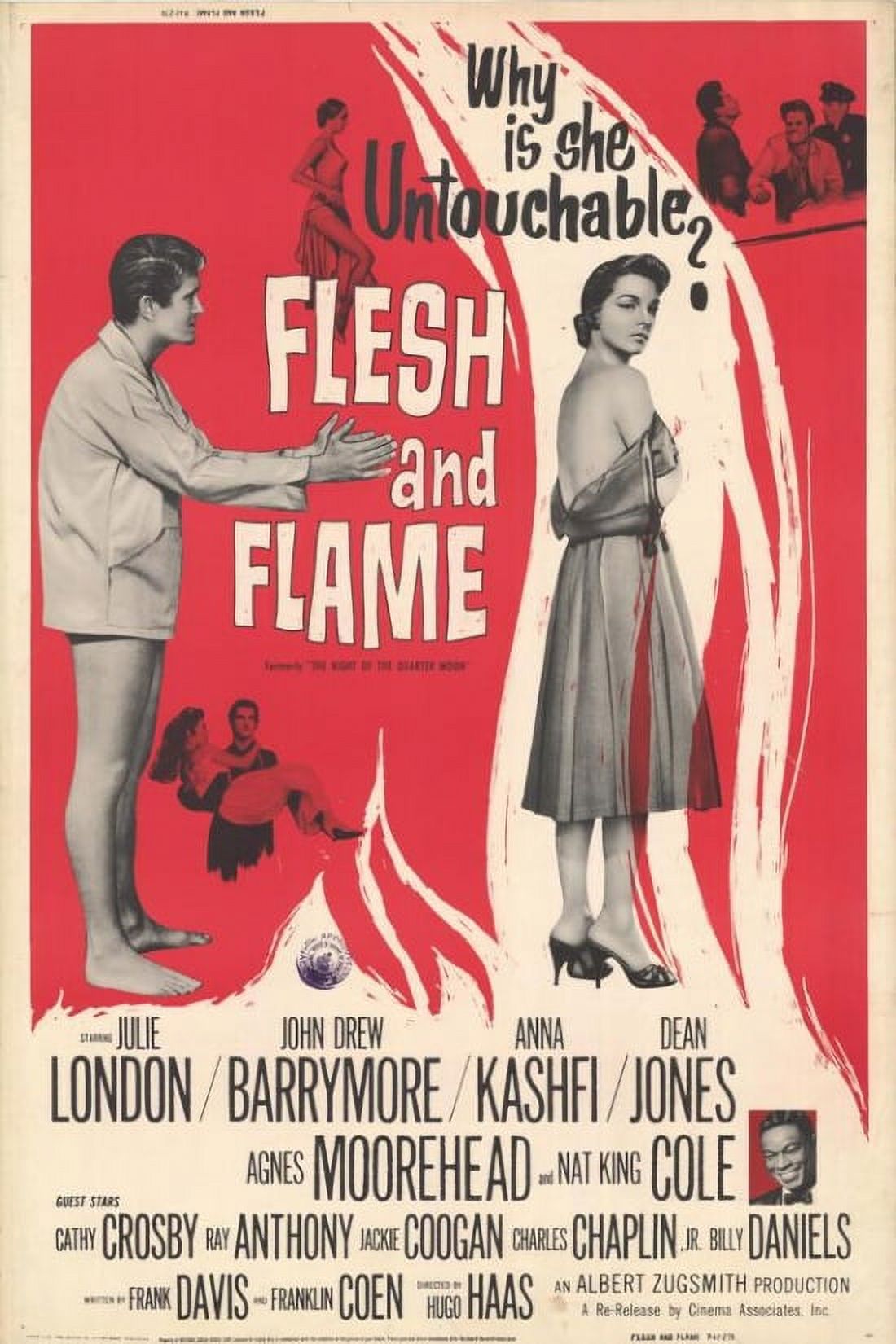 Flesh and Flame Movie Poster 11x17 wall art