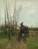 Gathering Wood fine art print by Anton Mauve showcasing a serene woodland scene.