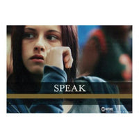 Speak Movie Poster Print showcasing vibrant cinema art in 27x40 size.