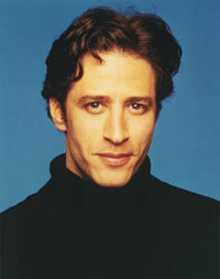 Jon Stewart smiling portrait photo print