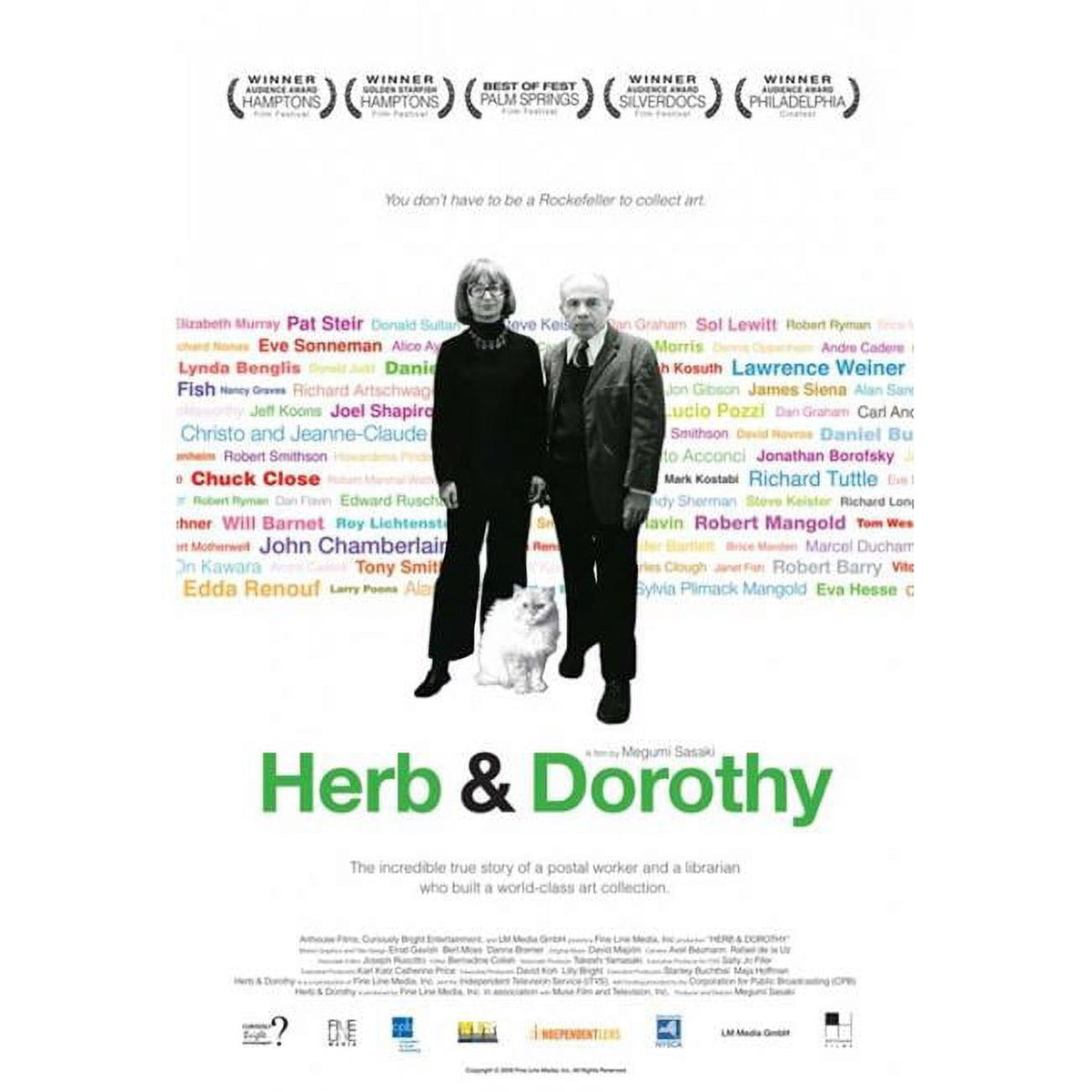 Herb and Dorothy movie poster print 27x40 inches