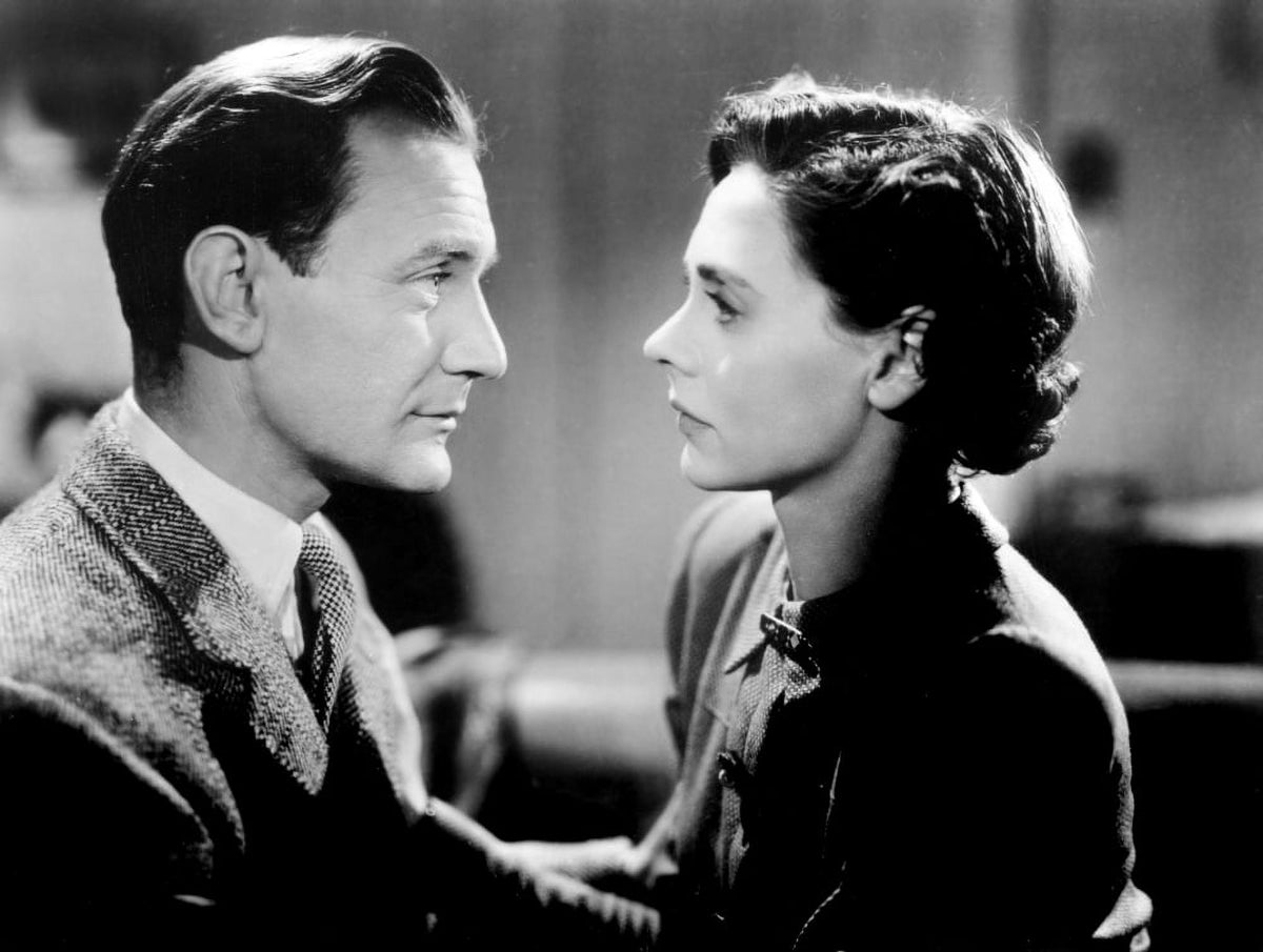 Brief Encounter Photo Print featuring Trevor Howard and Celia Johnson from the 1945 film.