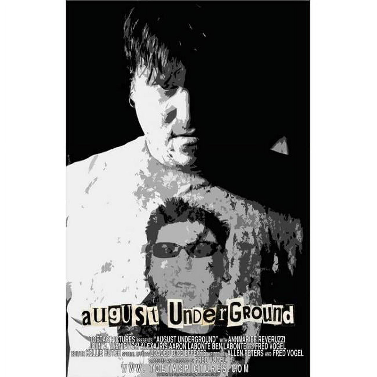 August Underground Movie Poster Print 27x40 for horror fans