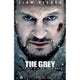 'The Grey' movie poster print showcasing intense survival imagery.