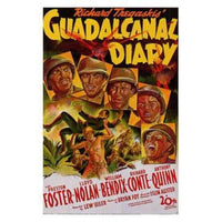 Guadalcanal Diary Movie Poster - 11x17 Print showcasing World War II cinema.