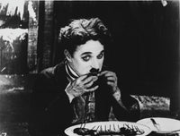 Charlie Chaplin Eating film still photo print