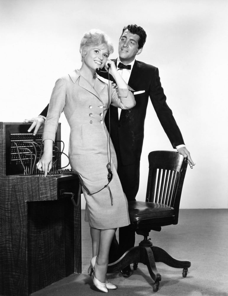 Bells Are Ringing photo print featuring Judy Holliday and Dean Martin from the 1960 film.