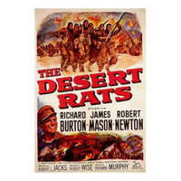 The Desert Rats Movie Poster - 11x17 print featuring iconic film imagery.