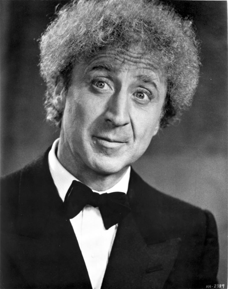 Gene Wilder portrait photo print available in multiple sizes.