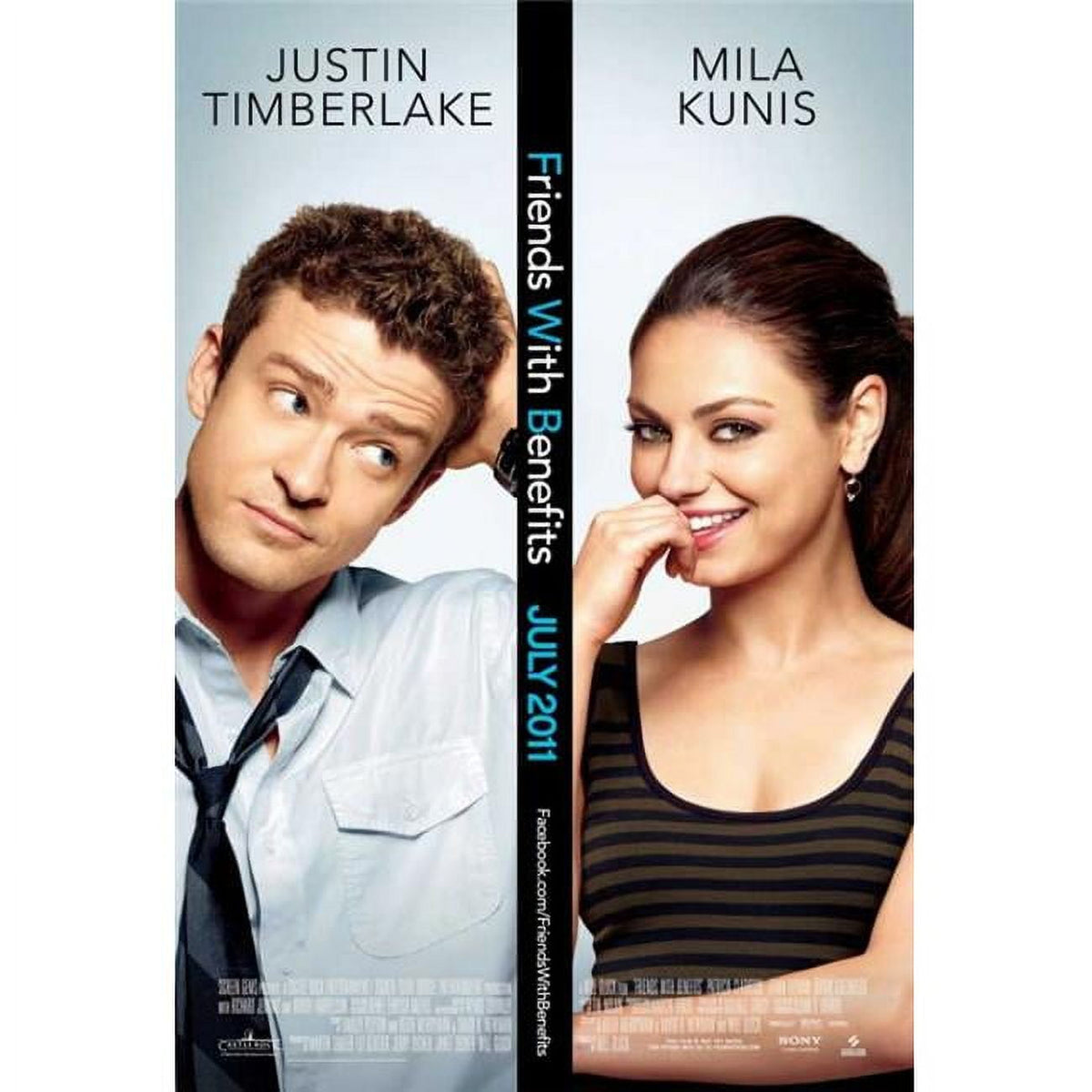 Friends with Benefits Movie Poster Print 27 x 40