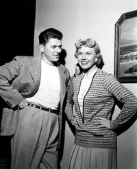 The Winning Team 1952 Photo Print featuring Ronald Reagan and Doris Day.