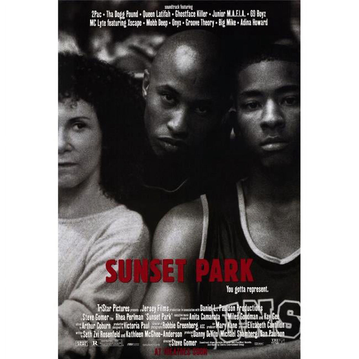 Sunset Park Movie Poster Print in vibrant colors and design.