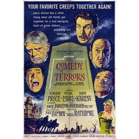 The Comedy of Terrors movie poster print 27x40