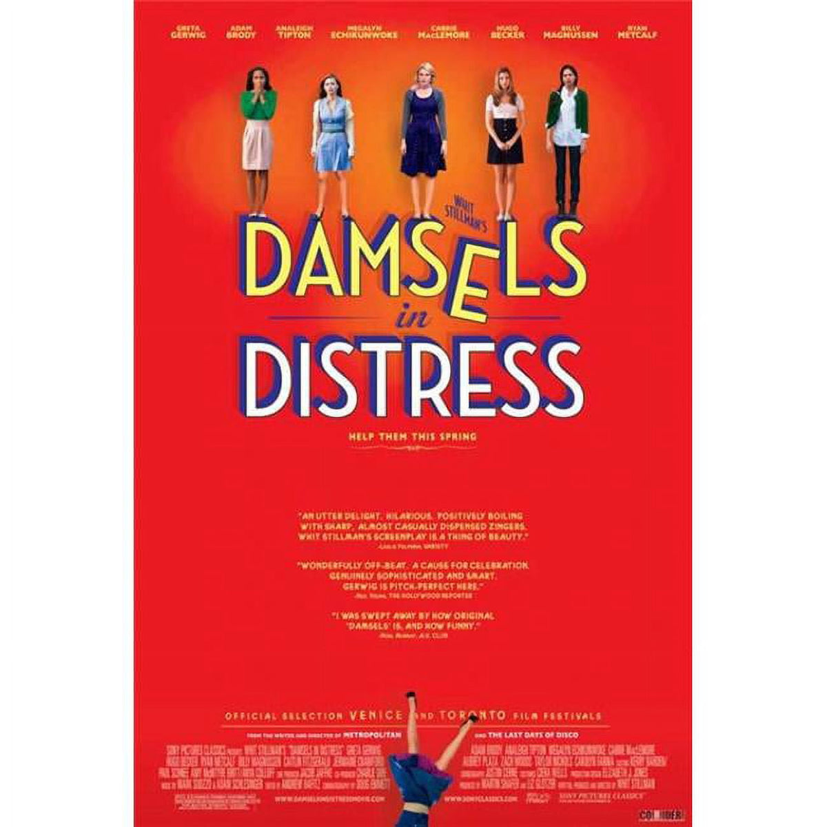 Damsels in Distress Movie Poster Print 27x40