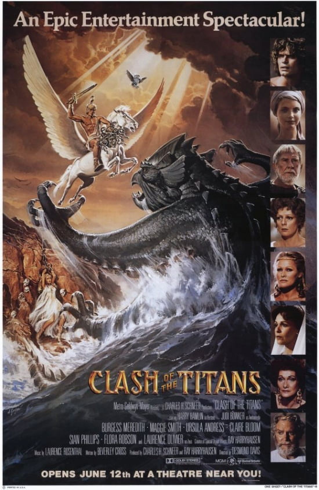 Clash of the Titans Movie Poster 11x17 print