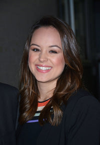 Candid photo print of Hayley Orrantia in New York, February 2016 by Derek Storm.