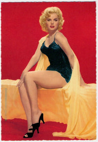 Barbara Lang Red Photo Print, vibrant art piece available in multiple sizes.