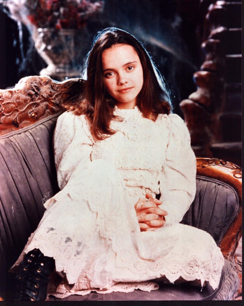 Christina Ricci on couch in Casper movie photo print