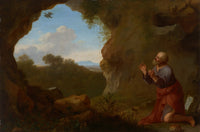 Elijah Fed by the Raven poster print by Cornelis Van Poelenburch, available in multiple sizes.
