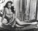 Dorothy Lamour wearing Hawaiian clothing photo print, vintage style.