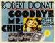 Goodbye Mr. Chips Movie Masterprint Poster featuring Greer Garson and Robert Donat.