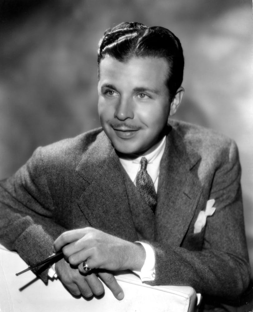Dick Powell 1937 photo poster print showcasing classic Hollywood.