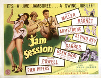 Jam Session Movie Masterprint Poster featuring Ann Miller and Louis Armstrong