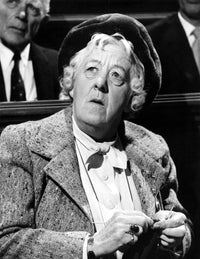 Murder Most Foul 1965 Movie Poster Masterprint featuring Margaret Rutherford.