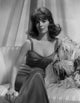 Black and white photo print of Natalie Wood sitting on a couch.