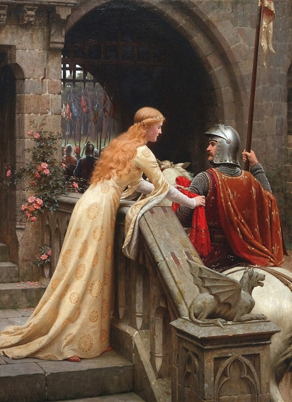 God Speed poster print by Edmund Blair Leighton featuring classic art.