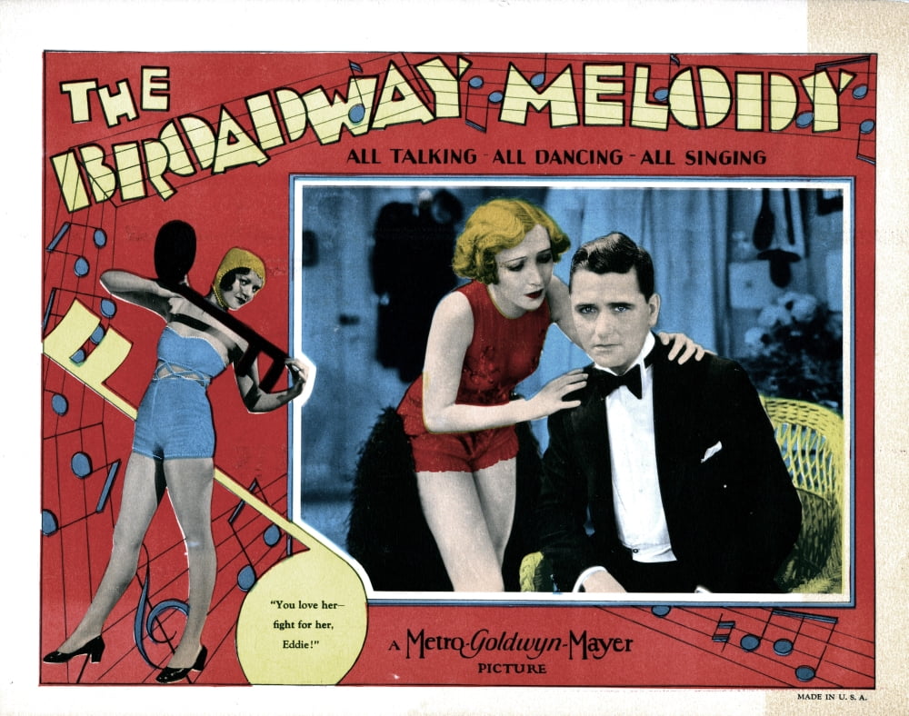 The Broadway Melody Movie Poster Masterprint 14x11.