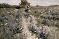 The Flight into Egypt Art Print by George Hitchcock, 18x24 size.