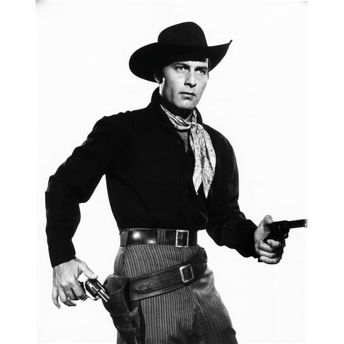 Jack McCall Desperado photo print from the 1953 Western film featuring George Montgomery.
