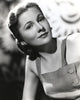 Joan Fontaine portrait photo print in tank top dress