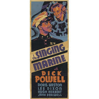 The Singing Marine Movie Poster Print in 27x40 size.
