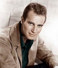 Charlton Heston mid-1950s photo print poster