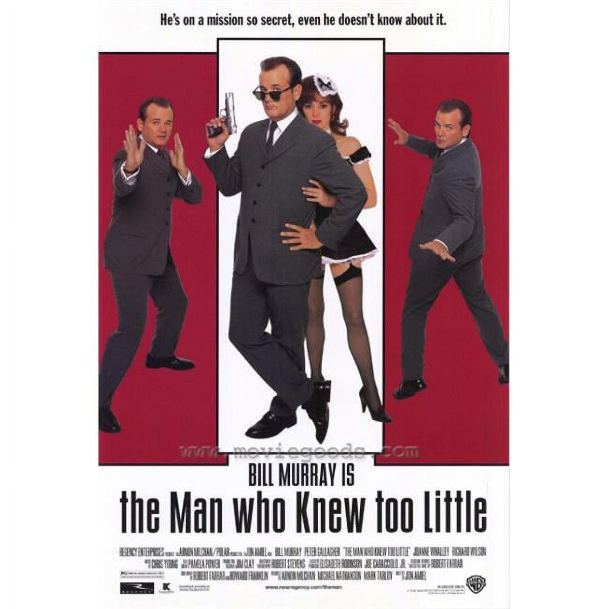 The Man Who Knew Too Little Movie Poster Print 27x40