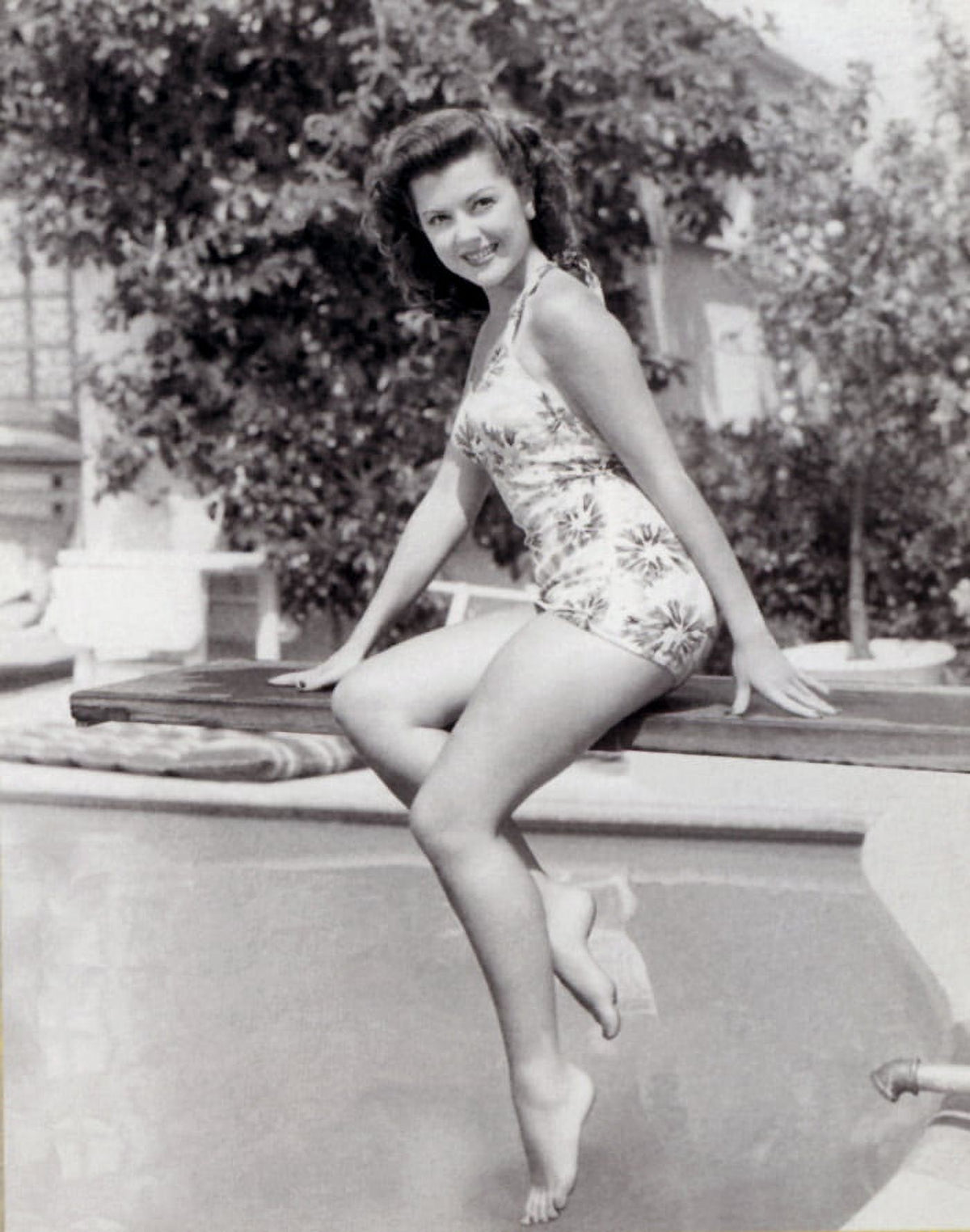 Ann Rutherford Pool Photo Print in vibrant colors