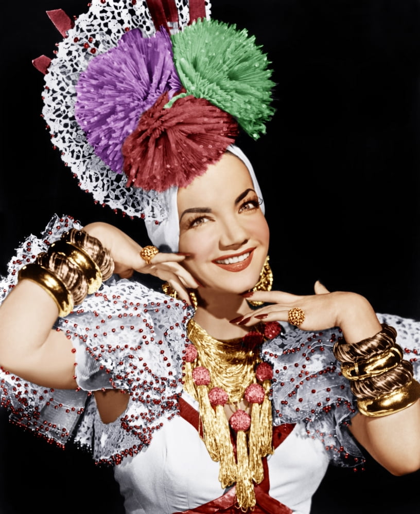 Carmen Miranda The Gang's All Here 1943 movie poster print.