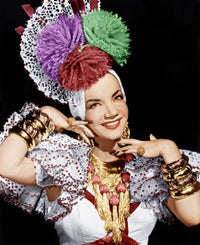 Carmen Miranda The Gang's All Here 1943 movie poster print.