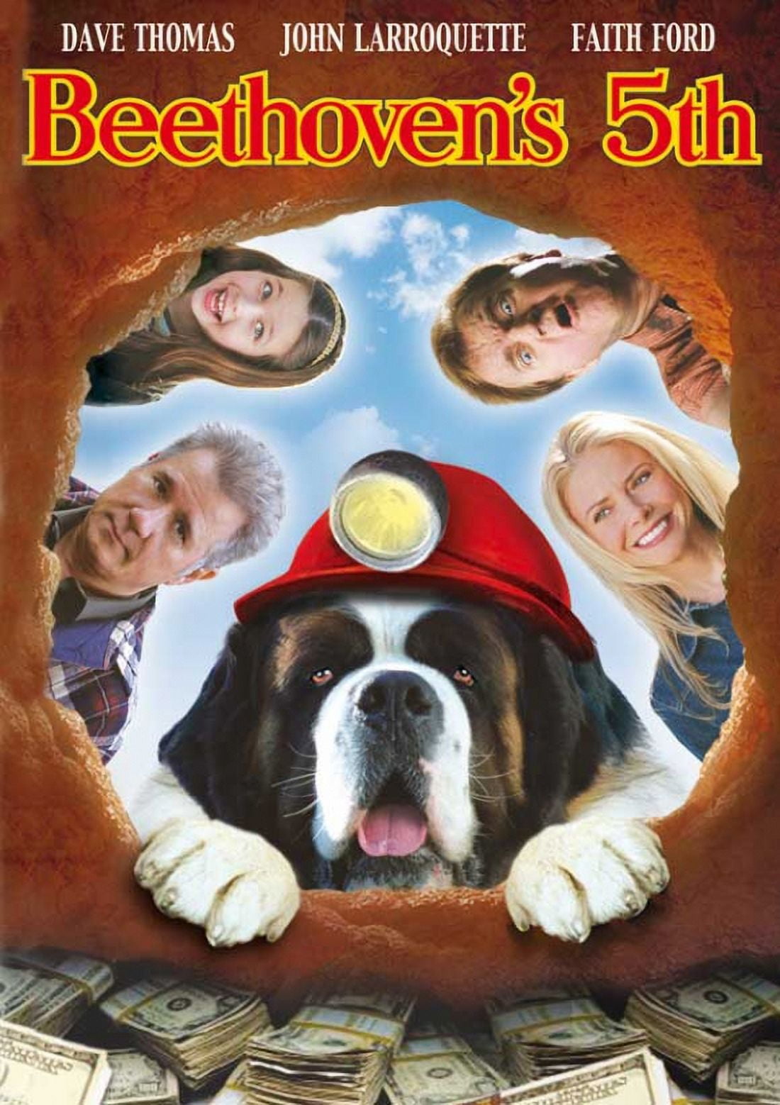 Beethoven's 5th Movie Poster 11x17 print featuring a charming dog