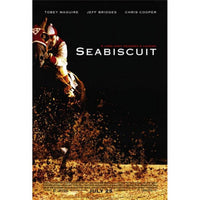 Seabiscuit Movie Poster Print (27 x 40) featuring the iconic racing film.