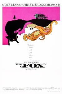The Fox Us Movie Poster Art Print from 1967, available in multiple sizes.