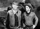 Red River movie photo print featuring John Wayne and Montgomery Clift, 1948.
