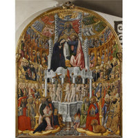 Coronation of The Virgin Poster Print - 18x24 and 24x30 sizes available.
